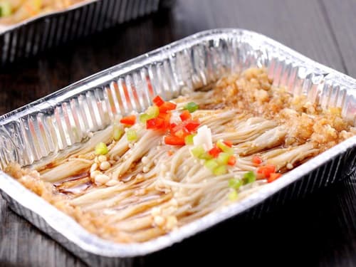 杨浦锡纸烤金针菇